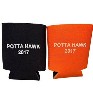 PottaHawk Can Coolers 2017 Neoprene Black Orange Pottahawk Pissup Boat Party